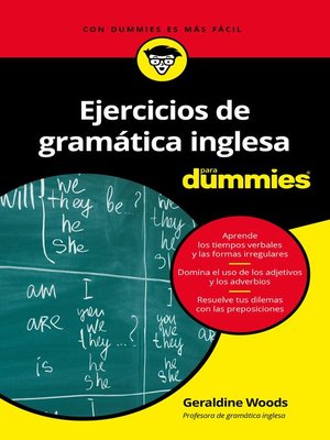 cover image of Ejercicios de gramática inglesa para Dummies